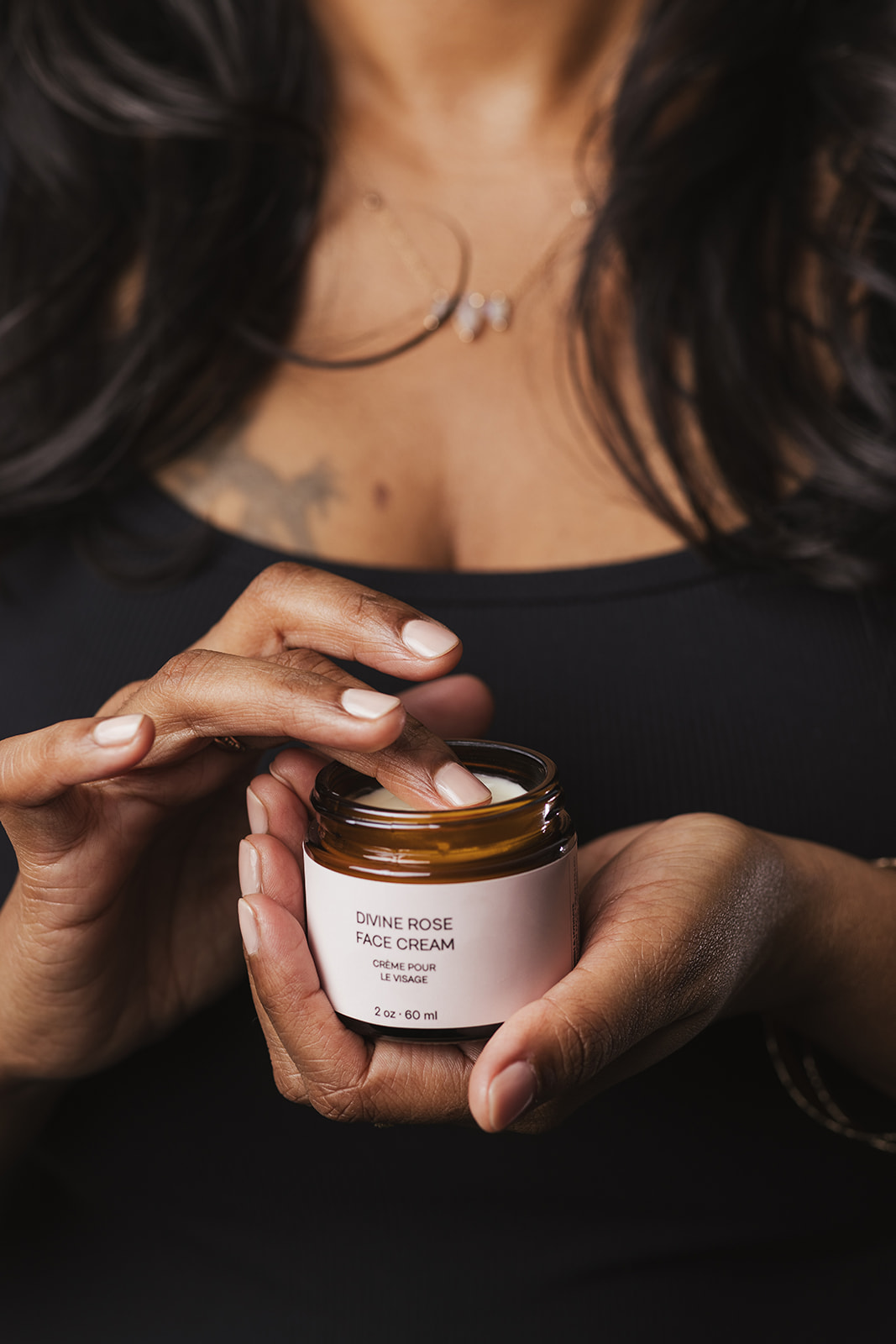 Brahmi Skincare Whistler Divine Rose Face Cream Lily Hands