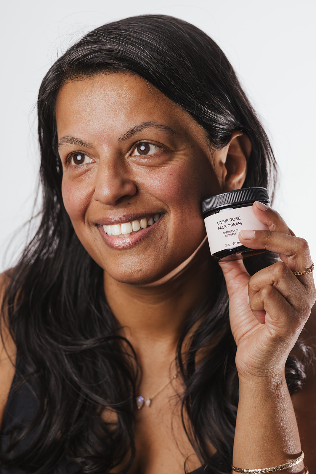 Brahmi Skincare Whistler Divine Rose Face Cream Lily Jar Face