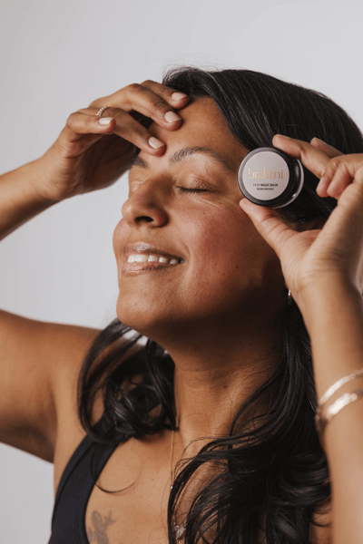 Brahmi Skincare Whistler Guided Daily Beauty Meditations for 11 Lines and third eye awakening